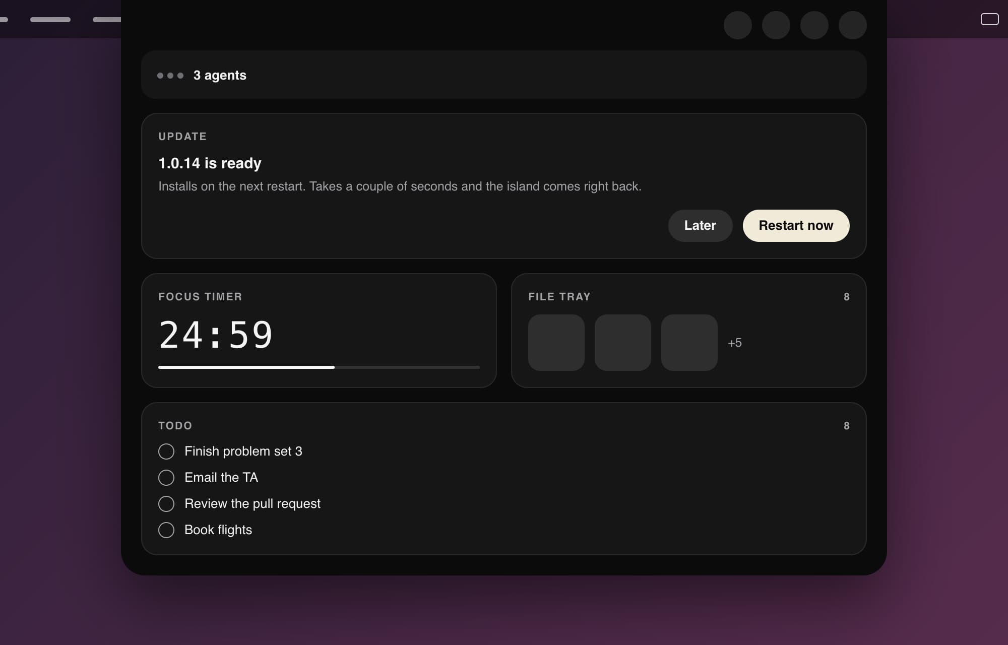 Update ready, Hi-fi